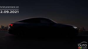 Nouvelle image de l’Audi e-tron GT avant son dévoilement officiel